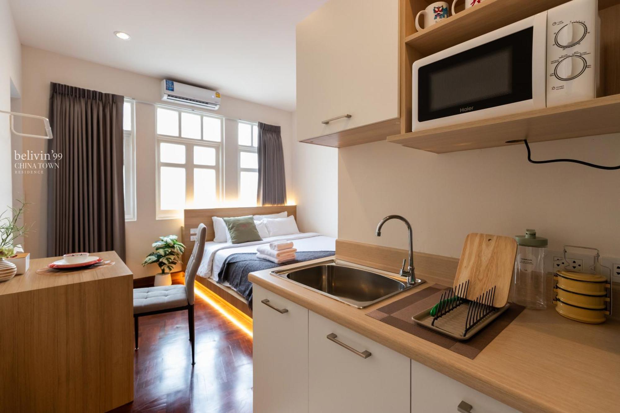 בנגקוק Belivin99 Residence Chinatown חדר תמונה